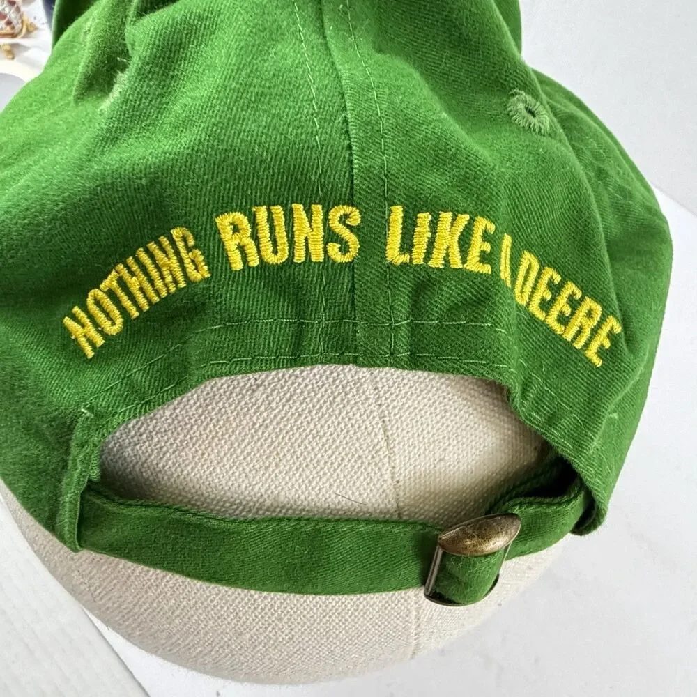 John Deere Owners Edition Green Embroidered Cap Baseball Trucker Hat NWT